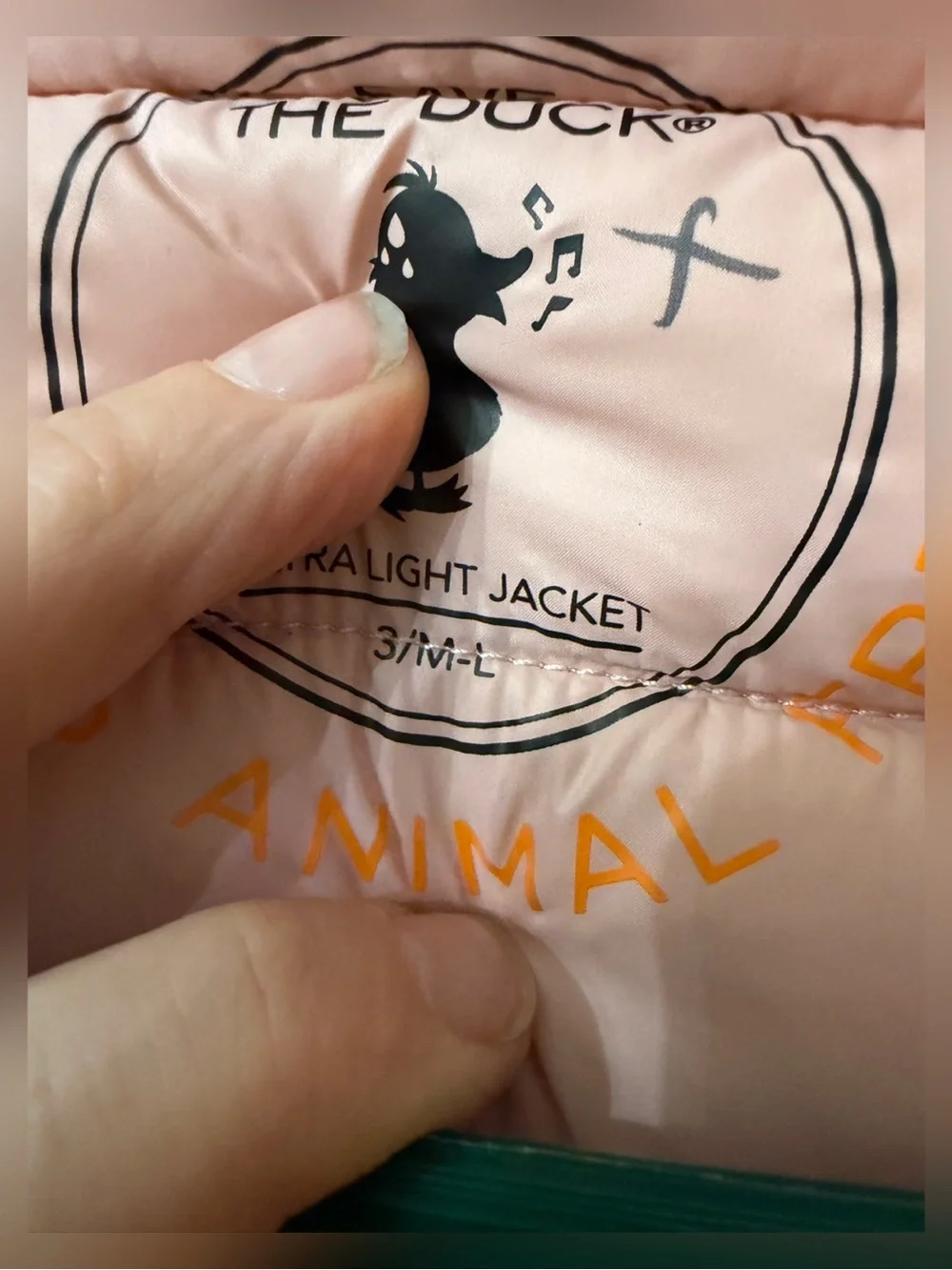 Save The Duck Animal Free Lightweight Quilted Pink Puffer Vest